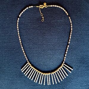 MADEWELL Gold and Silver Beaded Necklace
